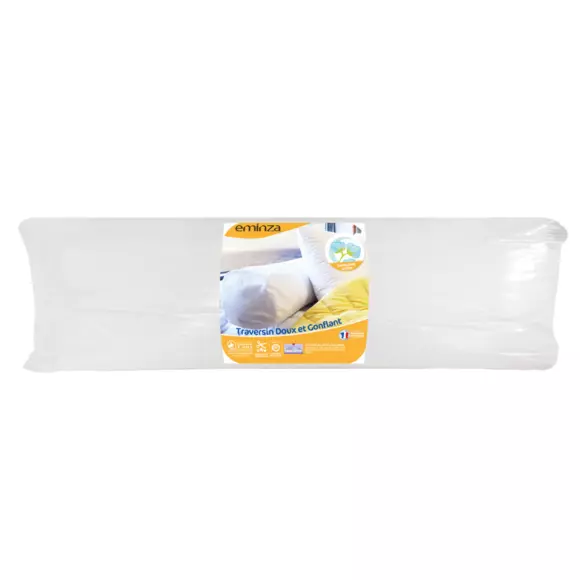 Traversin (160 cm) Doux et gonflant Blanc 3