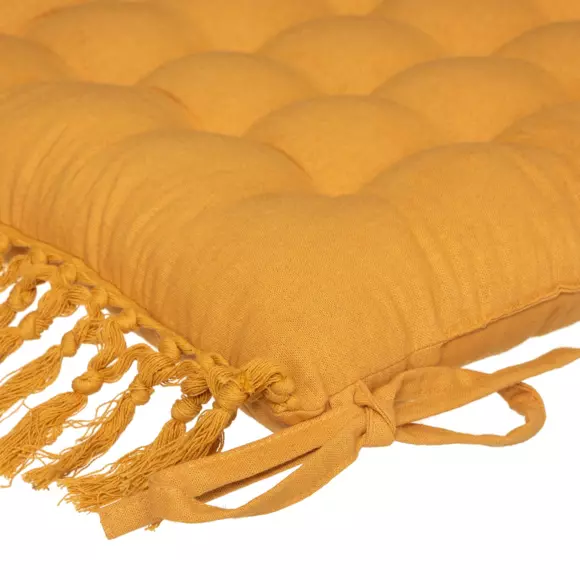 Coussin de chaise Minos Jaune ocre 2