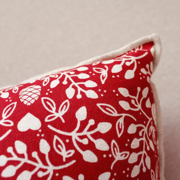 Coussin rectangulaire (50 cm) Karellis Rouge 2