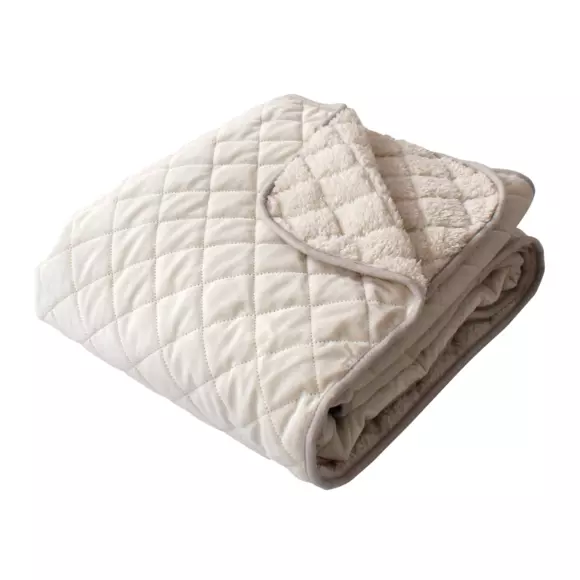 Manta suave (150 cm) Gatsby Crudo 2