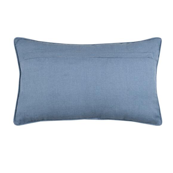 Cuscino rettangolare (50 cm) Apolline Blu