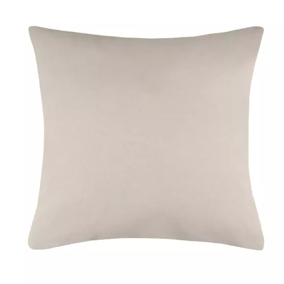 Sierkussen vierkant (50 cm) Duo Staalblauw