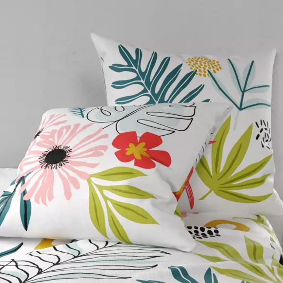 Funda Nórdica y dos fundas para almohada en algodón (240 cm) Field Multicolor 2