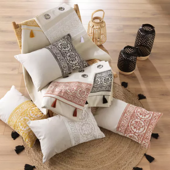 Cojín rectangular (60 cm) Isalina Amarillo