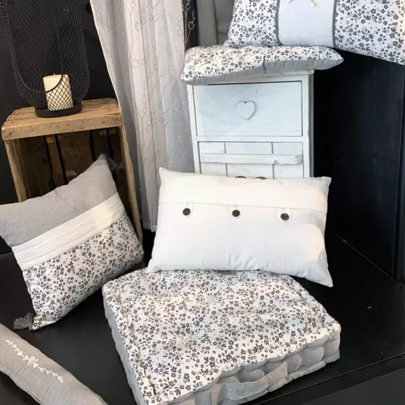 Cojín de silla Ombeline Gris 2