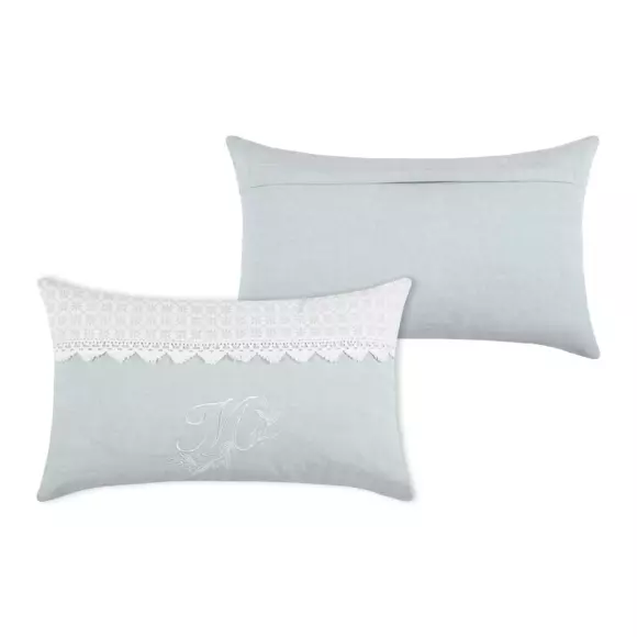 Cojín rectangular (50 cm) Constance Azul 3