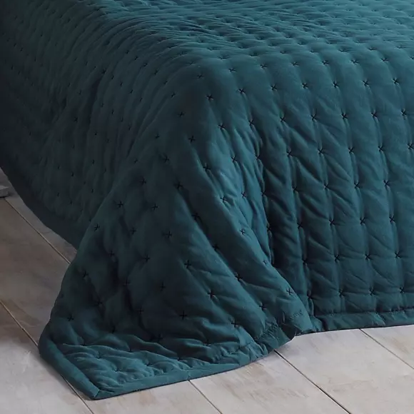 Colcha (250 x 260 cm) Paloma Azul trullo 2