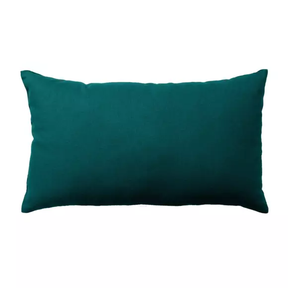 Cojín rectangular Panama Verde esmeralda 2