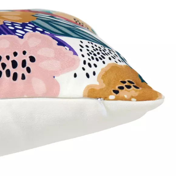 Housse de coussin carrée (40 cm) Flowers Multicolore 3