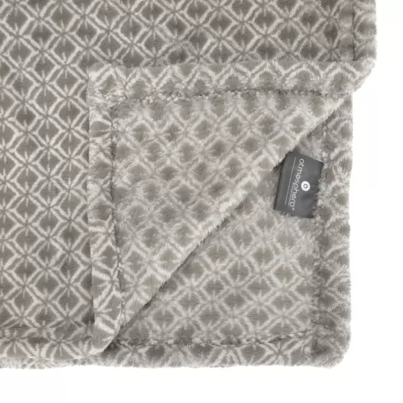 Plaid doux (150 cm) Otto Gris 2