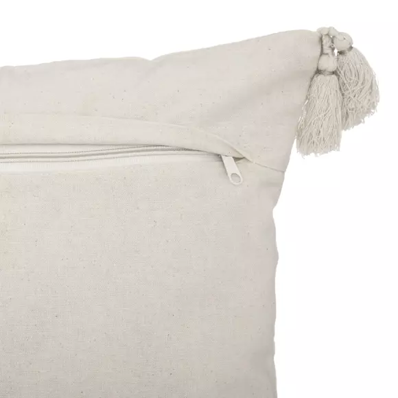 Cojín (40 cm) Lona Marfil 2