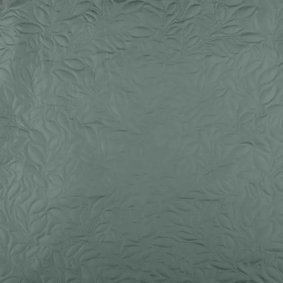 Colcha y funda de almohdón (260 x 240 cm) Cassandre Verde arcilla 2