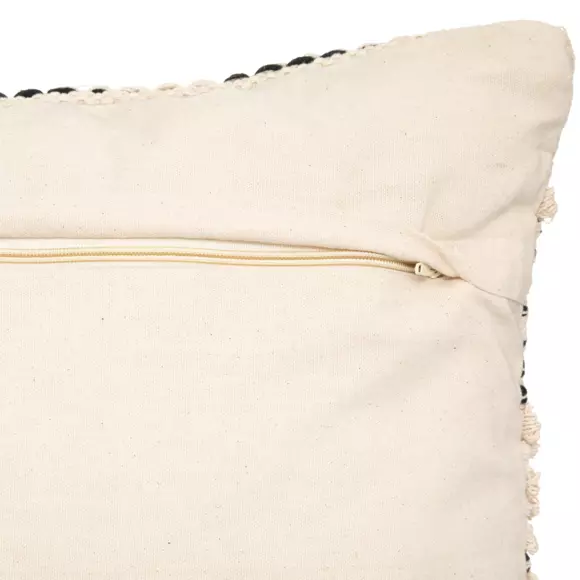 Coussin carré (45 cm) Nœud Noir 2