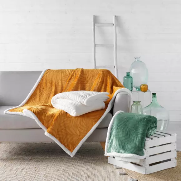 Manta tersa (150 cm) Allegra Verde 2