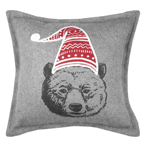 Coussin carré (40 cm) Arvan Gris 3