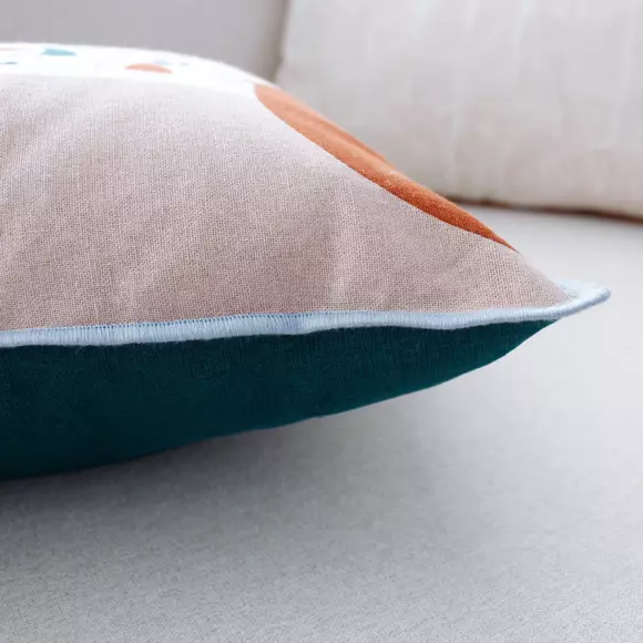 Coussin rectangulaire coton (50 cm) Terrazzo Multicolore 3