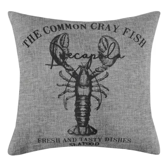 Coussin carré (40 cm) Gibraltar Taupe 3