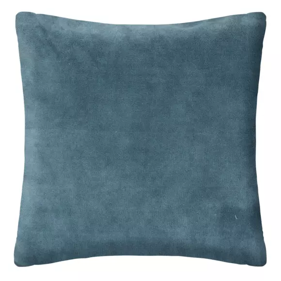 Coussin carré (45 cm) Bouclée Bleu 3