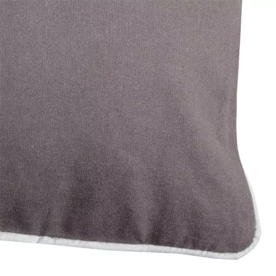 Cojín rectangular Duo Gris 2