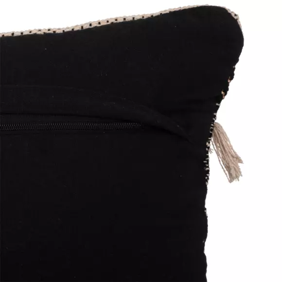 Coussin rectangulaire (58 cm) Edmo Noir 2
