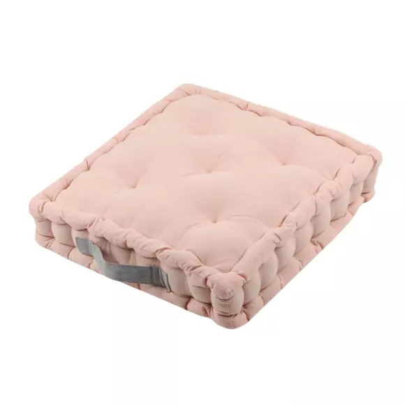 Cojín de suelo (45 cm) Duo Rosa palo