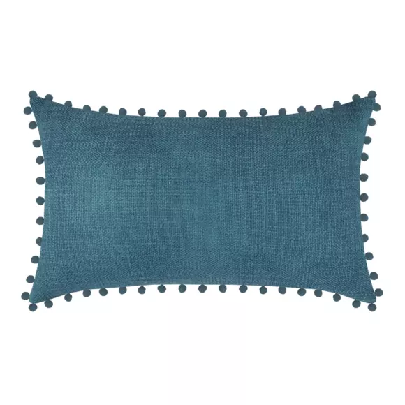 Cojín rectangular Sanchez Azul trullo 2