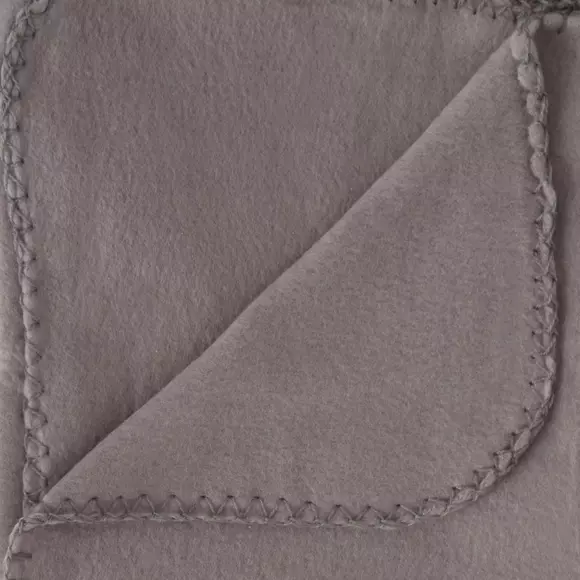 Plaid polaire (150 cm) Mélys Gris 2