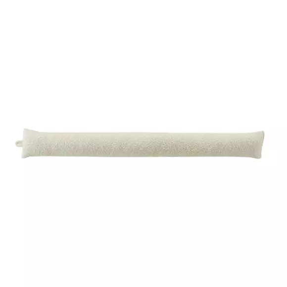 Coussin bas de porte bouclette Wooly Ecru