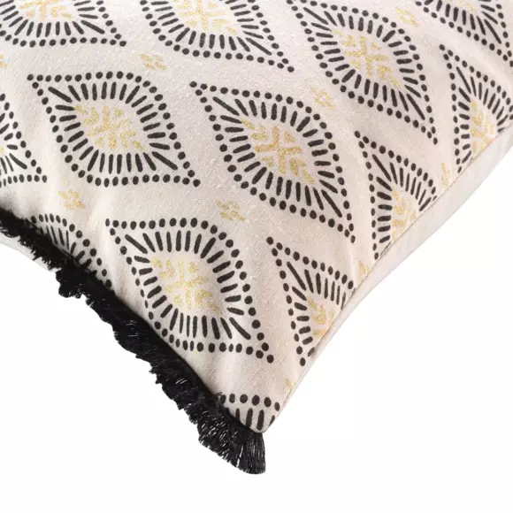 Coussin carré (45 cm) Oricia Noir
