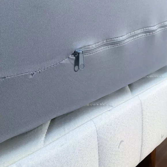 Funda para colchón Integral (160 cm) Emeline Gris claro 2