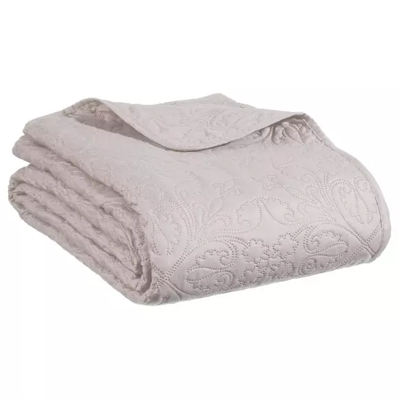 Boutis et taies d'oreiller (240 x 260 cm) Arabesque Taupe 3