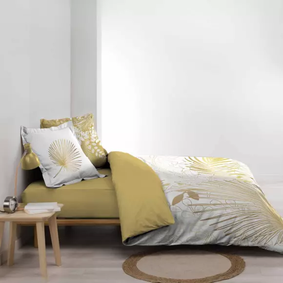 Funda Nórdica y dos fundas de almohada en algodón (260 cm) Strassy Blanco 3