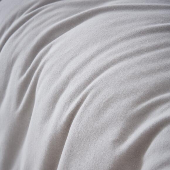 Funda Nórdica en franela de algodón (200 cm) Théa Gris claro 2