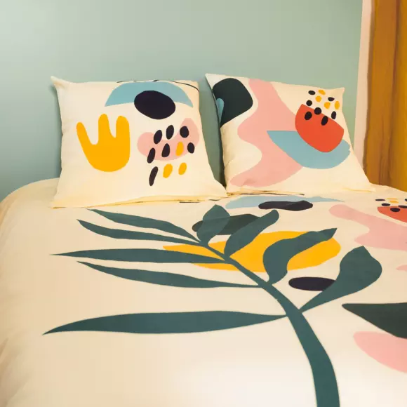 Funda nórdica y dos fundas de almohadones algodón (240 cm) Espie Multicolor 3