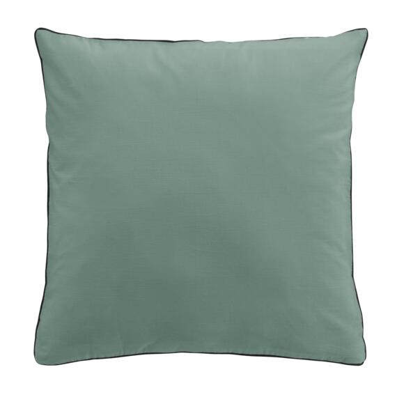 Funda Nórdica y dos fundas para almohadas algodón lavado (260 cm) Linette Verde savila 3