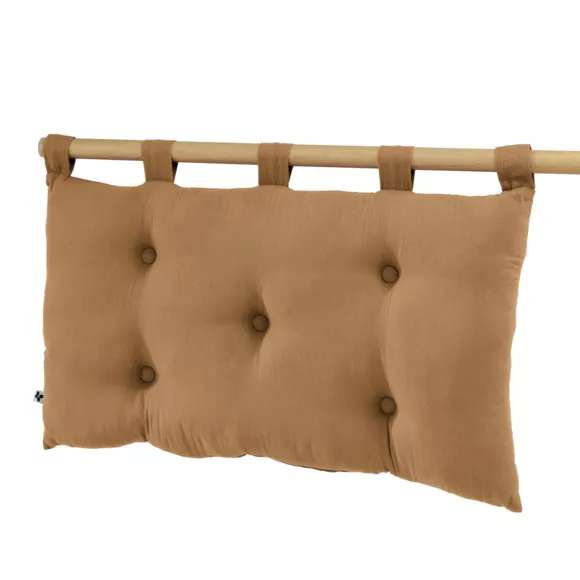 Testata letto garza di cotone (80 cm) Gaïa Camel 3