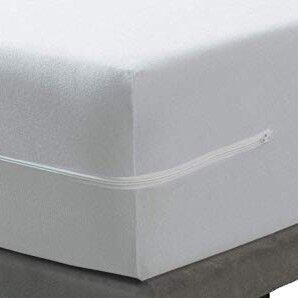Coprimaterasso integrale anti-cimici del letto (90 cm) Ombeline Bianco 2