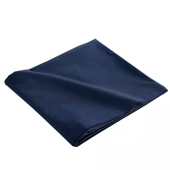 Sábana encimera en algodón bio (180 cm) Biolina Azul noche 3