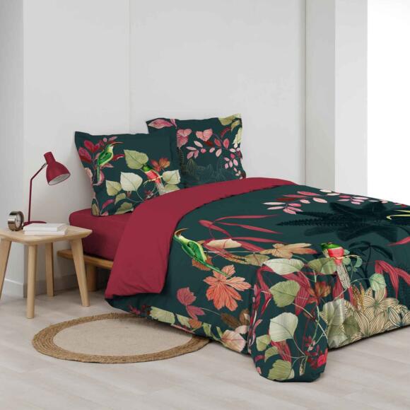 Funda Nórdica y dos fundas para almohadas algodón (240 cm) Fauvette Rosa 2