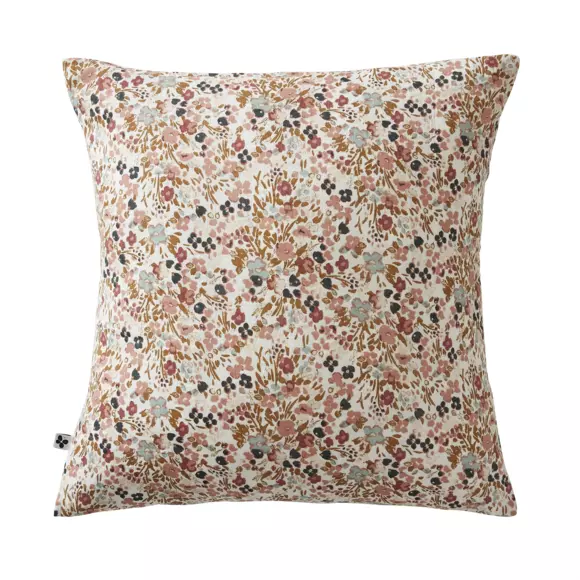 Funda para almohada cuadrada gasa de algodón (60 cm) Capucine Multicolor 2