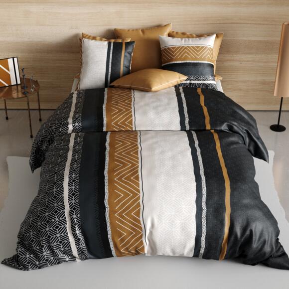 Betttuch-Set aus Baumwolle (Bett 140 cm) 4-teilig Trophé Mehrfarbig 2
