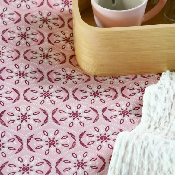 Funda Nórdica y una funda para almohada en algodón (140 cm) Emilia Rosa 3