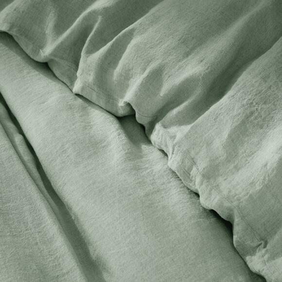 Bettbezug aus gewaschenem Leinen (240 cm) Louise Minttürkis 2