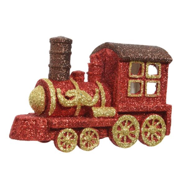 Train de Noël Rouge 3