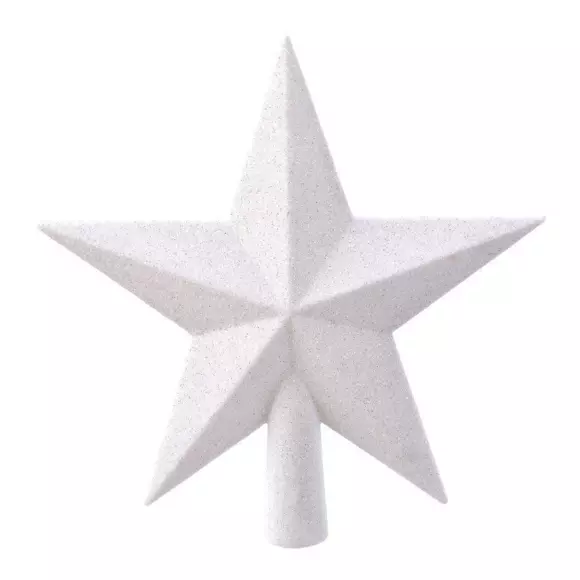Puntale albero Alpine Bianco 2