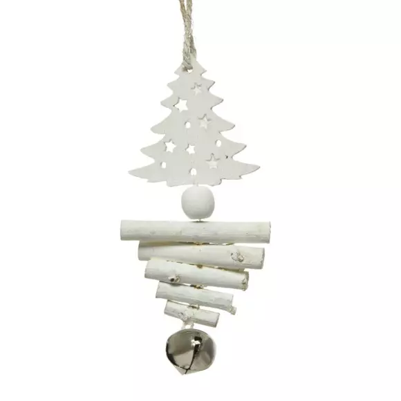 Suspension de Noël Bois Blanc 2