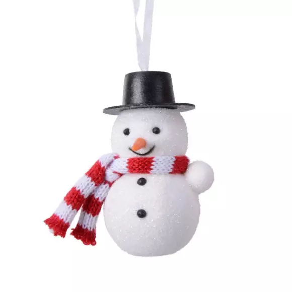 Muñeco de nieve para colgar Beji Blanco 2