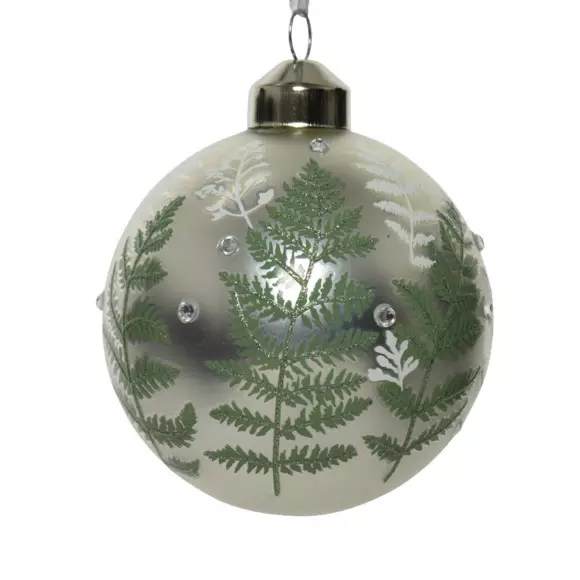 Lot de 3 boules de Noël en verre (D80 mm) Lips Argent  2