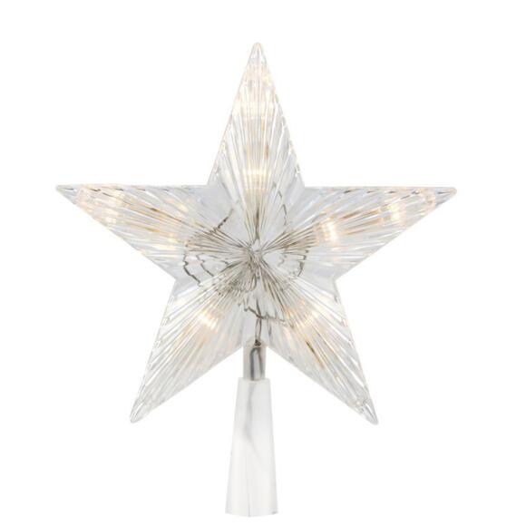 Copa para árbol luminoso Estrella Fiona Blanco cálido 2