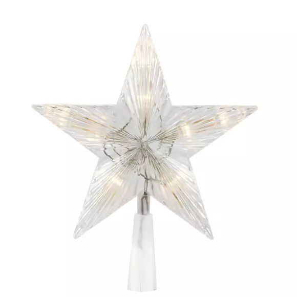 Copa para árbol luminoso Estrella Fiona Blanco cálido 2